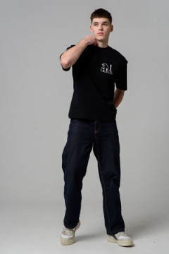 8579 футболка оверсайз мужская