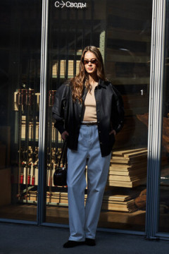 Рубашка джинсовая оверсайз