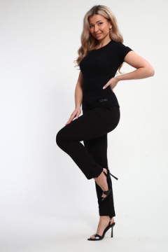 Футболка с швом и стразами ФЖ-002