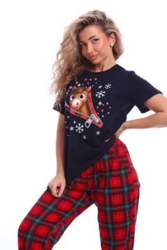 Пижама с брюками Лошадка