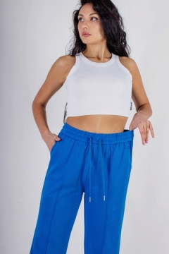 Брюки со стрелкой, на резинке