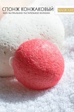 Спонж конжаковый MAGICARE 5, 5х2, 5см, 1шт арт4004-003