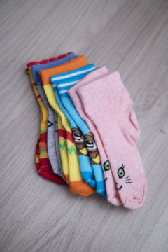 Детские носки высокие 2 сорт