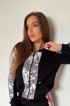 Костюм с юбкой 7296