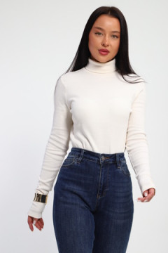 Водолазка женская с горлом теплая 32103