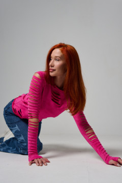 7476 Лонгслив женский