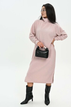 Платье теплое в рубчик