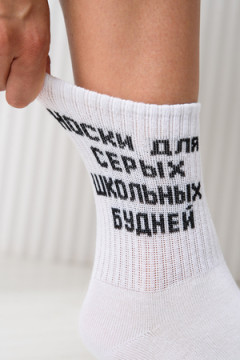 Носки стандарт Школьные будни (набор 2 пары)