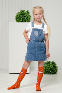 Детские гольфы Лисенок (набор 2 пары)