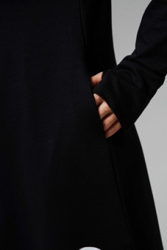 8520 Платье с капюшоном