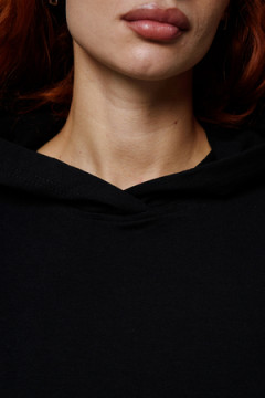 8520 Платье с капюшоном