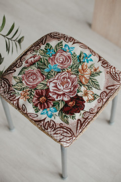 Подушка для мебели Сидушка на табурет квадратная