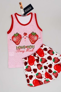 Пижама с шортами 21507