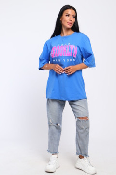 Футболка с надписью Brooklyn, плотность 190гр., Арт. 803