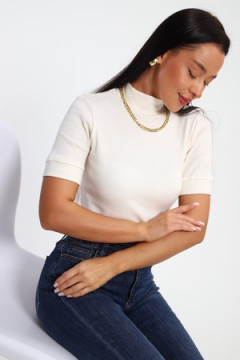 Водолазка с коротким рукавом 32105