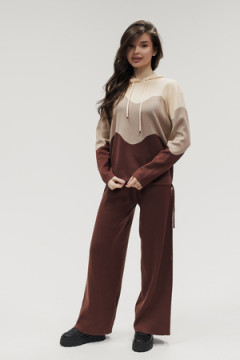 Костюм с брюками Вязаный Волна