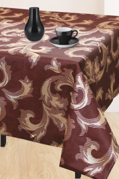 Шоколад Скатерть +салфетка 30*30(6шт) трикот