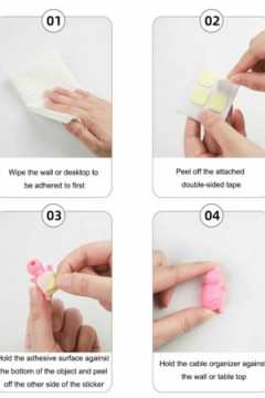 61012 Держатель для проводов