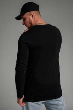 8514 Футболка с длинным рукавом мужская