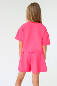 Костюм с шортами Неон