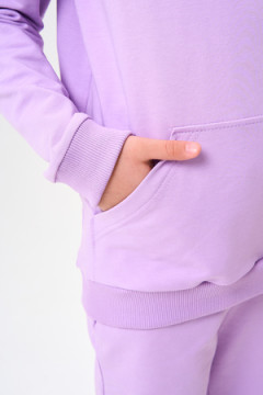 Костюм с брюками КТ0051 Сиреневый