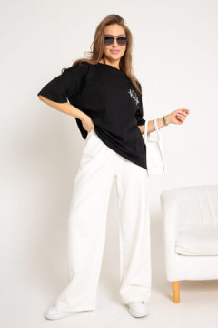 Футболка оверсайз с принтом