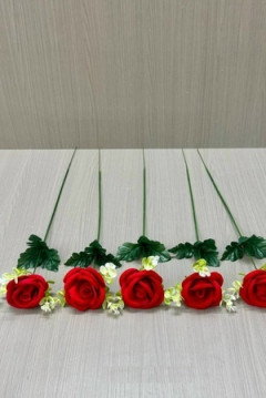 61284 Цветы искусственные 10шт