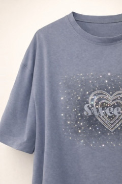 Футболка 6457 Crystal Heart