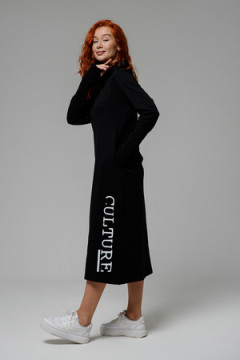 8520 Платье с капюшоном