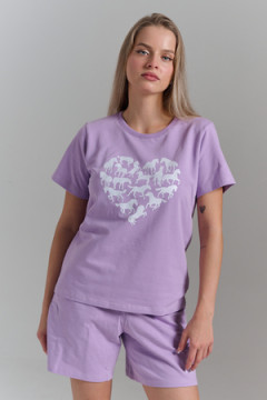 Костюм с шортами 8566