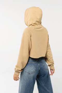 Свитшот 2 оверсайз короткий