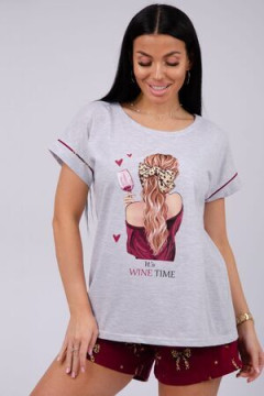 Пижама с шортами Мореллино