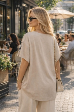 Футболка Нарядная Crystal Flow Luxe арт. F8003