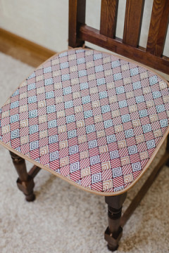 Подушка для мебели Сидушка на стул квадратная