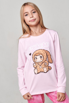 Пижама с брюками Ушастик длинный рукав