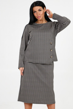 Костюм с юбкой 31788