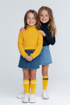 Детские гольфы Колор (набор 2 пары)