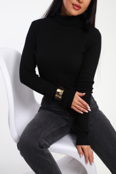 Водолазка женская с горлом теплая 32103