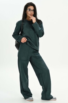 Брюки из мягкой эко замши