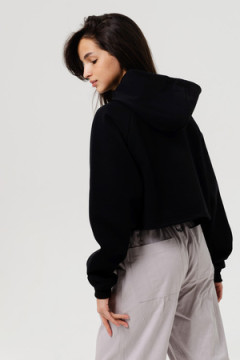 Свитшот 2 оверсайз короткий