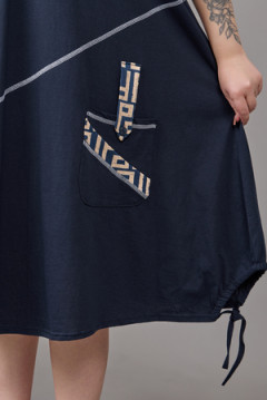 Платье П-02 орнамент ГИГАНТ домашнее больших размеров