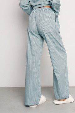 Костюм с брюками с рубашкой 394BLU