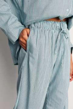 Костюм с брюками с рубашкой 394BLU