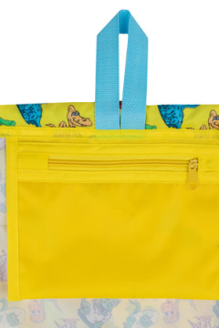Мешок для обуви Динозавры желтые