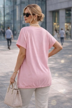 Футболка со стразами Delicate Bloom арт. М-258