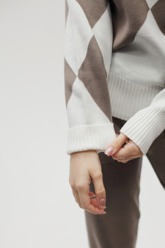 Костюм с брюками Вязаный с брюками