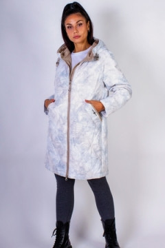 Куртка с капюшоном Листья арт. 338