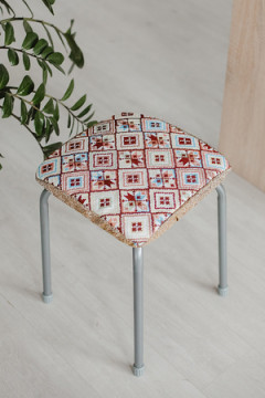 Подушка для мебели Сидушка на табурет квадратная