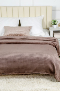 Плед велсофт Bio-Line, мягкий пушистый кубик