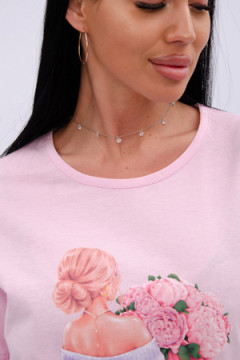 Пижама с брюками Букет